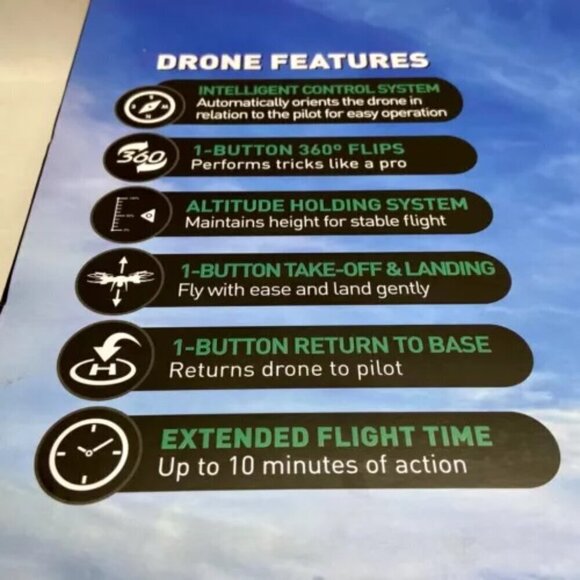 Quadcopter Drone Advanced Technology National Geographic Remote Control NIB - Picture 8 of 16